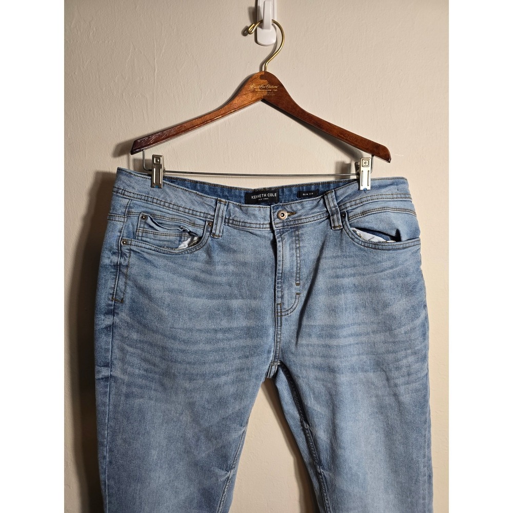 Kenneth Cole New York Blue Slim Fit Jeans
